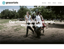 Tablet Screenshot of grassriots.com